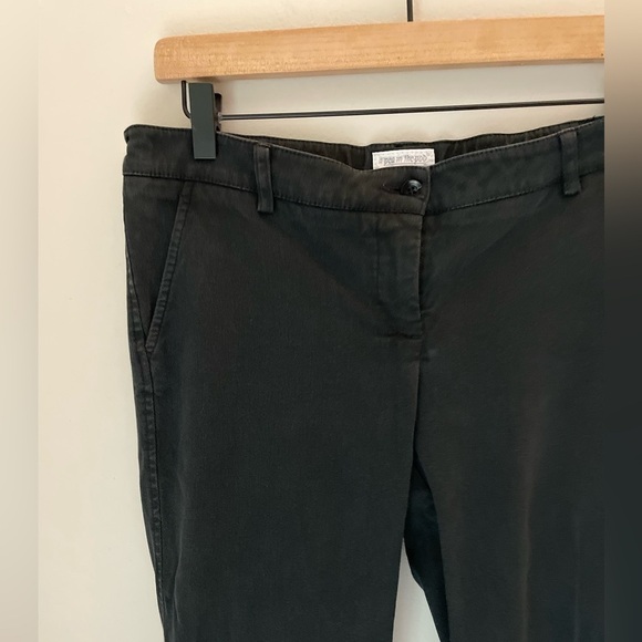 A Pea in The Pod Black Cotton Pants Size Small - Picture 2 of 10